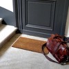 Evideco French Home Goods Sheltered Front Door Mat Coir Coco Fibers Rug 24x13 - 2 of 4