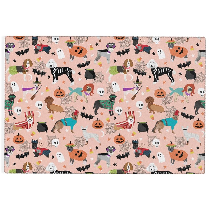 Petfriendly Dogs halloween costumes cute Rug - Deny Designs, 1 of 4