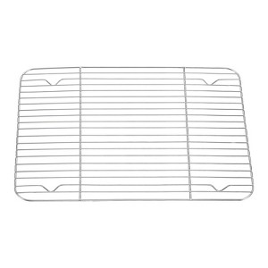 Unique Bargains Stainless Steel Cooling Roasting Baking Grill Net 1 Pc - 1 of 4