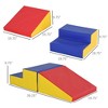 Runesay Multicolor 2 Piece Climb and Crawl Activity Play set for Toddler Preschooler Indoor Play - 2 of 4