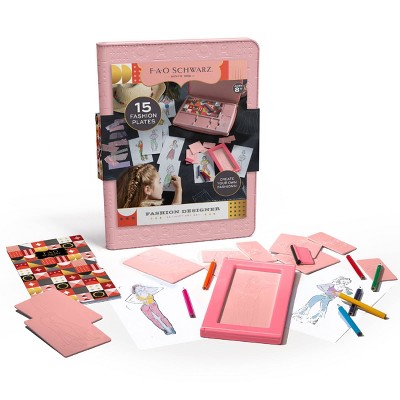 FAO Schwarz Fashion Designer Activity Art Set