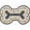 Earth Rugs Olive Border Dog Bone Braided Jute Stair Tread – 18"x28" - 2 of 3