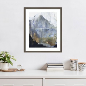 Amanti Art Indigo Depths by PI Studio Wood Framed Wall Art Print - 1 of 4