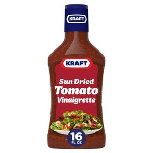 Kraft Sun Dried Tomato Vinaigrette, 16 fl oz Bottle, Pack of 2 - 1 of 1