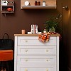 attop 1-1/10" Solid Brass Knobs Shoe Cabinets Knob and Pulls Brushed Gold Hexagon Handles for Dresser Drawer (8Pcs) - 2 of 4