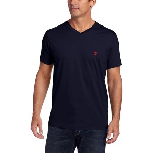 U.S. Polo Assn. Mens 3-Pack Cotton Short Sleeve V-Neck T-Shirts - 1 of 2