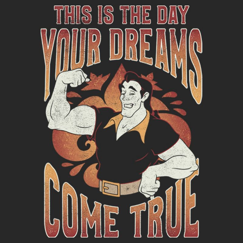 Women's Beauty and the Beast Gaston The Day Your Dreams Come True T-Shirt, 2 of 5