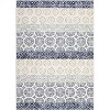 Acekool Washed Velvet Area Rug - Soft High-Density Brocade Carpet for Living Room & Bedroom, Easy Care Foldable Design - 2 of 4