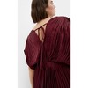 Women's Plus Size Henley Midi Dress - burgundy | CITY CHIC - 4 of 4