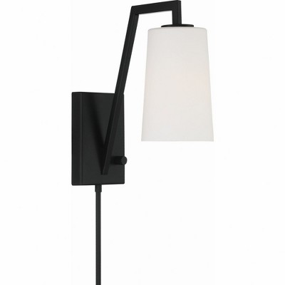 Crystorama Lighting Avon 1 - Light Sconce in  Matte Black