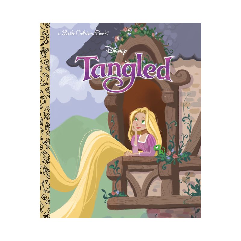 Tangled (Disney Tangled) - (Little Golden Book) by  Ben Smiley (Hardcover), 1 of 2