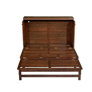 YOOCOZZ Full Size Murphy Bed with Storage Drawer and Charging Station - 1 of 4