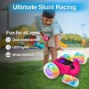Contixo SC3 RC Stunt Car 4WD – Pink 3‑Pack, Double‑Sided 360° Flip Racer with LED Lights & Wristband Remote, Ages 4+ - 2 of 4