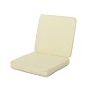 Christopher Knight Home Coesse Outdoor Water Resistant Fabric Club Chair Cushions - 2 of 4