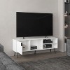 NicBex TV Stand for 70 Inch TV,TV Entertanment Center with 1 Cabinet and 3 Open Shelves,Modern TV Console Table for Living Room - 2 of 4