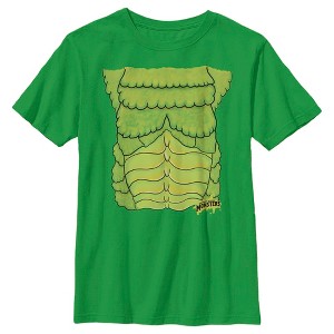 Boy's Creature form the Black Lagoon Halloween Scaly Chest Costume T-Shirt - 1 of 4