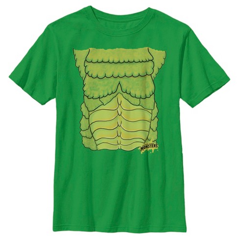 Boy's Creature form the Black Lagoon Halloween Scaly Chest Costume T-Shirt - image 1 of 4