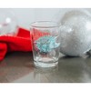 Silver Buffalo Star Wars Holiday Boba Fett 2.5-Ounce Mini Shot Glasses |  Set of 4