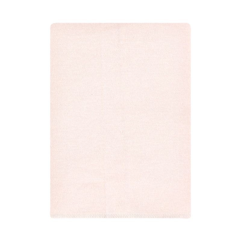 Hudson Baby Infant Girl Cotton Flannel Burp Cloths Bundle, Pink Dainty Floral, One Size, 4 of 8