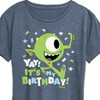 Women's - Disney - Mike Yay It's My Birthday Short Sleeve Graphic T-Shirt - 2 of 4