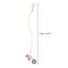 Unique Bargains Pearl Chain Bow Water Cup Pendant 1 Pc - 2 of 4