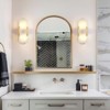 CityFurn 13.8" Wall Sconces with Alabaster Shade (Set of 2) - 3 of 4