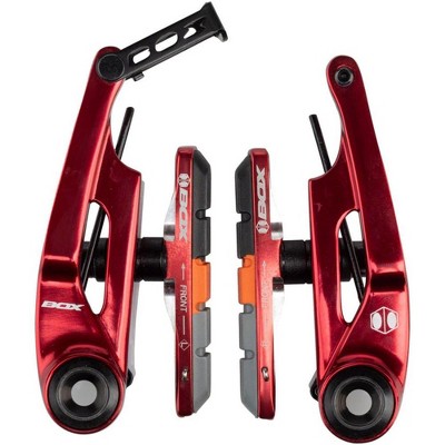 Promax P-1 Linear Pull Brakes-108mm Reach-Red-V-Brakes-Mountain Bike Brakes