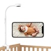 Baby Monitor with Camera & Audio, Wireless, 4-in-1 Crib Mount, Smart App, Sleep Tracking & Two-Way Talk, White - 2 of 4