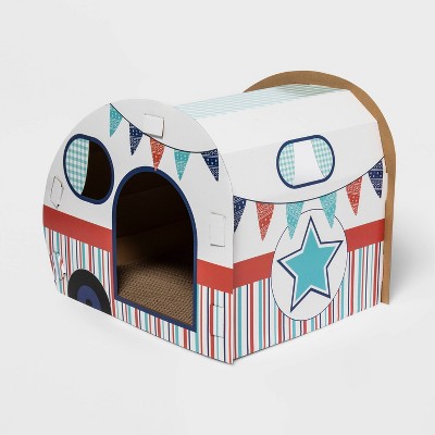 Target cat hot sale cardboard house