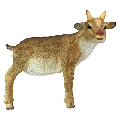 Design Toscano Trouble The Billy Goat Farm Animal Statue - Brown