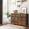 Garvee Wide 10 Drawer Dresser & TV Stand for 47 to 55 Inch TVs - Multi-Functional Storage Chest with Metal Frame and Waterproof Wood, White - 3 of 4
