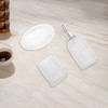 Unique Bargains Durable Waves Bathroom Accessories Kit 1 Set - 3 of 4
