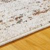 Distressed Oriental Medallion Rustic Indoor Area Rug or Runner by Blue Nile Mills - 4 of 4