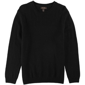 Tasso Elba Mens Duel-Textured Knit Pullover Sweater - 1 of 1