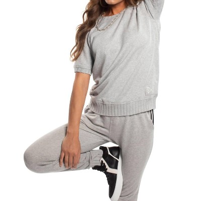 Women's Short Sleeve French Terry Sweatshirt - ON THIS DAY