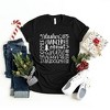 Simply Sage Market Women's Reindeer Name Collage Short Sleeve Graphic Tee - 3 of 4