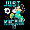 Boy's Disney Mickey Mouse Soccer Just Kickin' It T-Shirt - 2 of 4