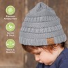 KeaBabies 3pk Warmzy Baby Beanies, 0-36 months Baby Hats, Baby Winter Hat for Newborn, Infant, Toddlers, Boys, Girls - 4 of 4