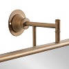 Kate & Laurel All Things Decor 24"X47" Darbridge Octagon Pivot Mirror Gold - 3 of 4