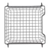 Metal Basket Cool Gray Square Small 11X11X6 - 3 of 4