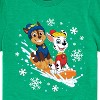 Boys' - Paw Patrol - Chase and Marshall Sledding Short Sleeve Graphic T-Shirt - 2 of 4