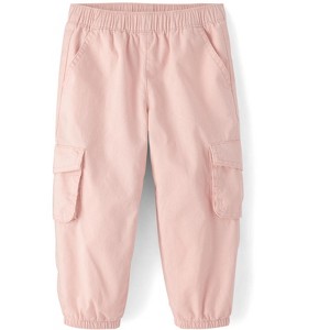 The Children's Place Baby Girls Parachute Pull On Cargo Jogger Pants - 1 of 4