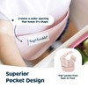 Tiny Twinkle Mess-Proof and Waterproof Baby Food Bib for Boys or Girls, Machine Washable and BPA-Free w/Adjustable Closure - 3 of 4