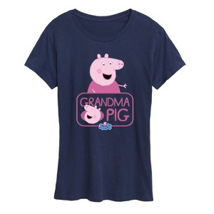 Women's - Peppa Pigs - Grandma Short Sleeve Graphic T-Shirt - 1 of 4