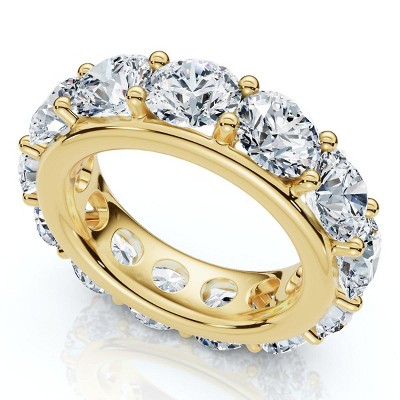 Pompeii3 13Ct Diamond Eternity Ring in 14k Gold or Platinum Lab Created