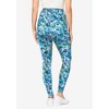 Woman Within Plus Size Tall Printed Pocket Legging - 3 of 4