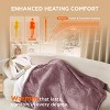 Bedsure | Electric Heated Blanket Soft & Washable Solid Flanne - 3 of 4