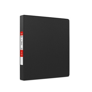 Staples Standard 1" 3-Ring Non-View Binder Black (26407-CC) 55355/26407 - 1 of 4