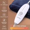 Heated Blanket Electric Throw, Soft Double-Sided Flannel Heating Blanket with 10 Hours Auto Off, Machine Washable, ETL Certification - 2 of 4