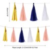 Unique Bargains Party Decoration Reusable Strong Rope Tassel Garland Banner 20 Pcs - 2 of 4